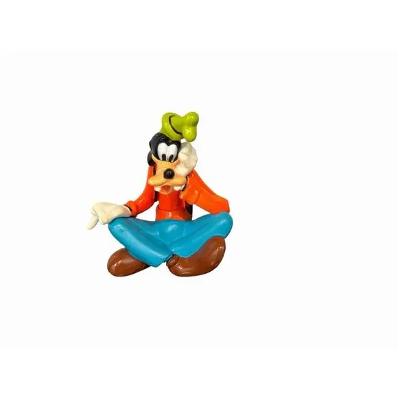 Disney’s Mickey Mouse Goofy Sitting Thinking & Pluto 3” Toy Figures - Picture 2 of 8